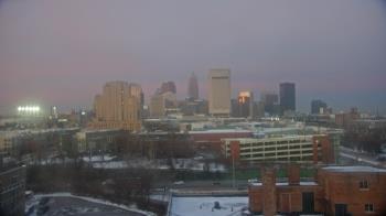 Weather camera view of WEWS-TV.