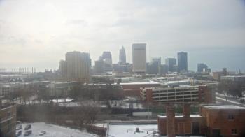 Weather camera view of WEWS-TV.