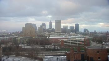 Weather camera view of WEWS-TV.