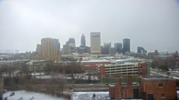 Weather camera view of WEWS-TV.