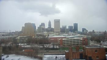 Weather camera view of WEWS-TV.