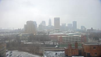 Weather camera view of WEWS-TV.