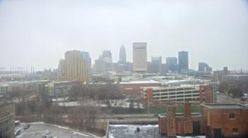 Weather camera view of WEWS-TV.