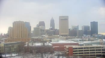 Weather camera view of WEWS-TV.