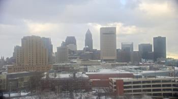 Weather camera view of WEWS-TV.