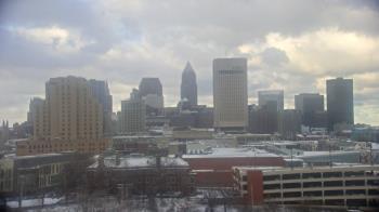 Weather camera view of WEWS-TV.