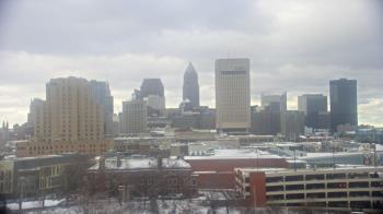 Weather camera view of WEWS-TV.