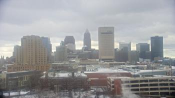 Weather camera view of WEWS-TV.