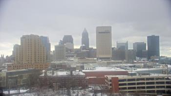 Weather camera view of WEWS-TV.