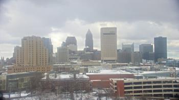 Weather camera view of WEWS-TV.