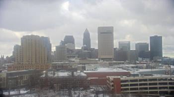 Weather camera view of WEWS-TV.