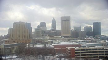 Weather camera view of WEWS-TV.