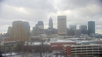 Weather camera view of WEWS-TV.