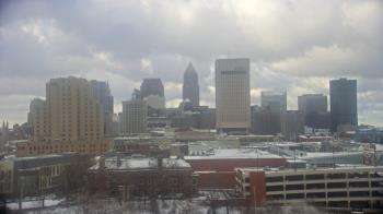 Weather camera view of WEWS-TV.