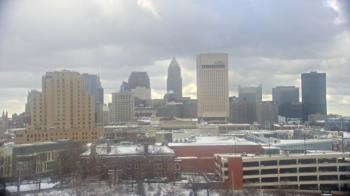 Weather camera view of WEWS-TV.