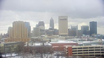 Weather camera view of WEWS-TV.