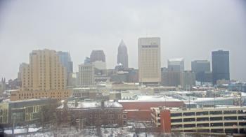Weather camera view of WEWS-TV.