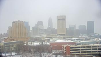 Weather camera view of WEWS-TV.