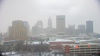 Weather camera view of WEWS-TV.