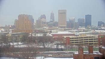 Weather camera view of WEWS-TV.