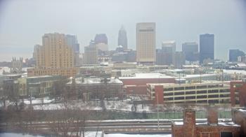 Weather camera view of WEWS-TV.
