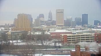 Weather camera view of WEWS-TV.