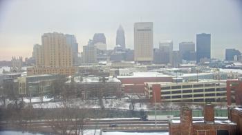 Weather camera view of WEWS-TV.