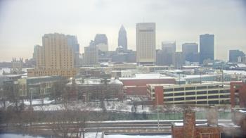 Weather camera view of WEWS-TV.