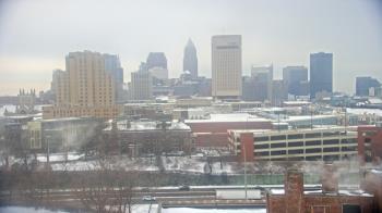Weather camera view of WEWS-TV.
