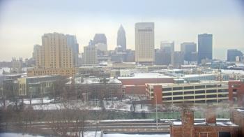 Weather camera view of WEWS-TV.