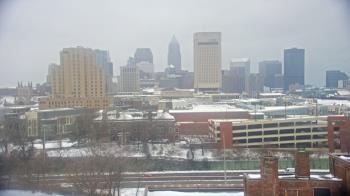 Weather camera view of WEWS-TV.