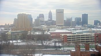 Weather camera view of WEWS-TV.