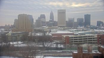 Weather camera view of WEWS-TV.