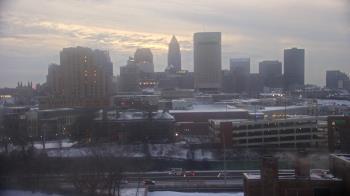 Weather camera view of WEWS-TV.