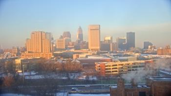 Weather camera view of WEWS-TV.