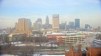 Weather camera view of WEWS-TV.