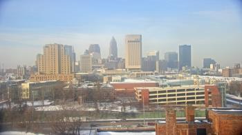 Weather camera view of WEWS-TV.