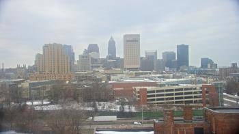 Weather camera view of WEWS-TV.