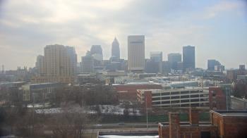 Weather camera view of WEWS-TV.