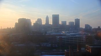 Weather camera view of WEWS-TV.