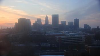 Weather camera view of WEWS-TV.