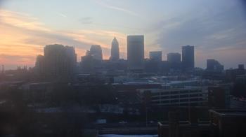 Weather camera view of WEWS-TV.