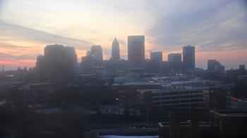 Weather camera view of WEWS-TV.