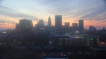 Weather camera view of WEWS-TV.