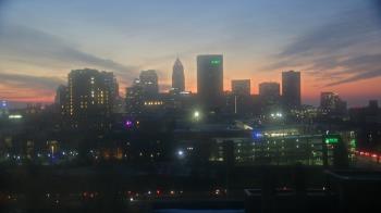 Weather camera view of WEWS-TV.