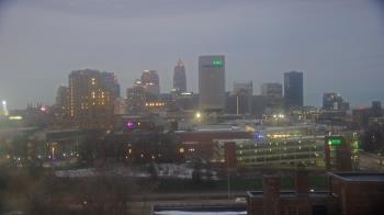 Weather camera view of WEWS-TV.