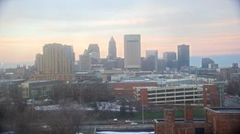 Weather camera view of WEWS-TV.