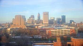 Weather camera view of WEWS-TV.