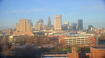 Weather camera view of WEWS-TV.