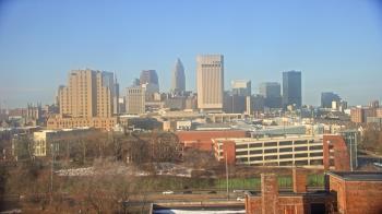 Weather camera view of WEWS-TV.